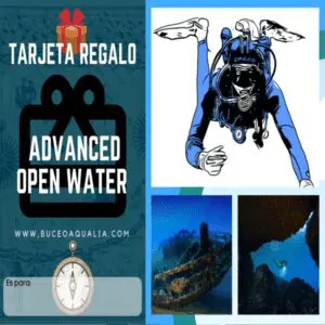 avanzado | BUCEO Aqualia La Herradura Tarjeta Regalo Advanced Open Water
