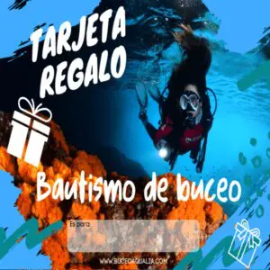 bautismo | BUCEO Aqualia La Herradura Tarjetas Regalo buceo la herradura