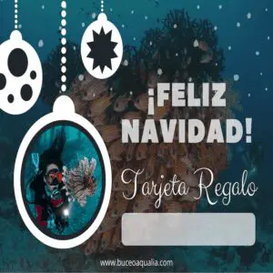 navidad | BUCEO Aqualia La Herradura Tarjeta Regalo Navidad buceo La Herradura