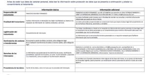 Ley de protección datos