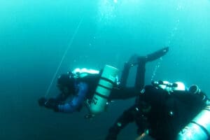 Boya y carrete - Cursos buceo aqualia la herradura
