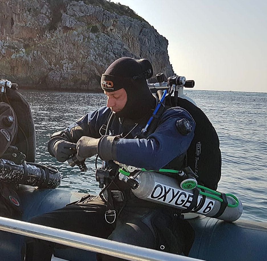 Fran Buceo en La Herradura