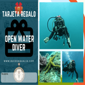 Tarjeta Regalo open Water Diver